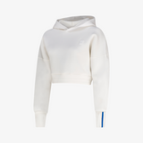 Modal Cropped Hoodie - Pearl