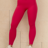 Wrap Pocket Legging - Plastic Pink