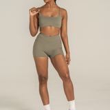 Boxy Bralette - Tuscan Olive